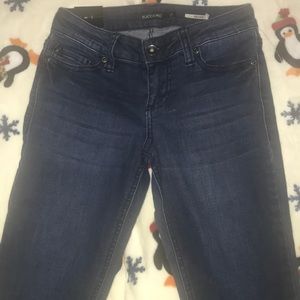 BNWT Size 0 Dark Blue Wash Hot Topic Skinny Jeans